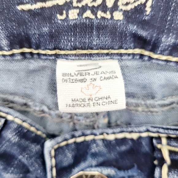 Silver Jeans Mckenzie Cutoff Jeans Shorts - Picture 14 of 16